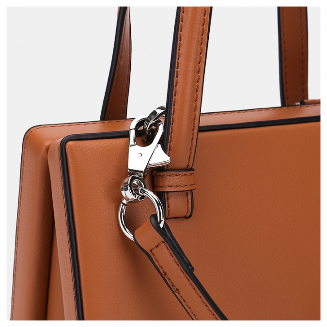 High Quality Faux Leather Female Sling Shoulder Box Bag Long Handle Handbag 