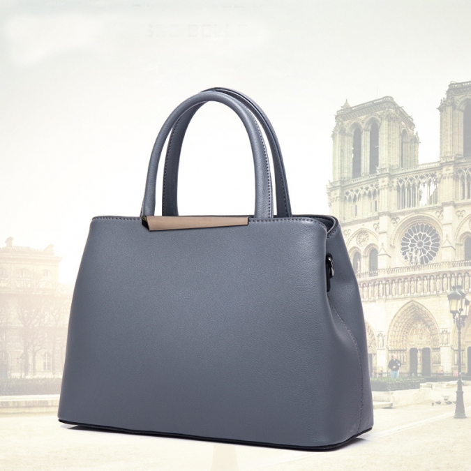 Customized PU Fashion  Handbag Tote Bag Leather Handbag 