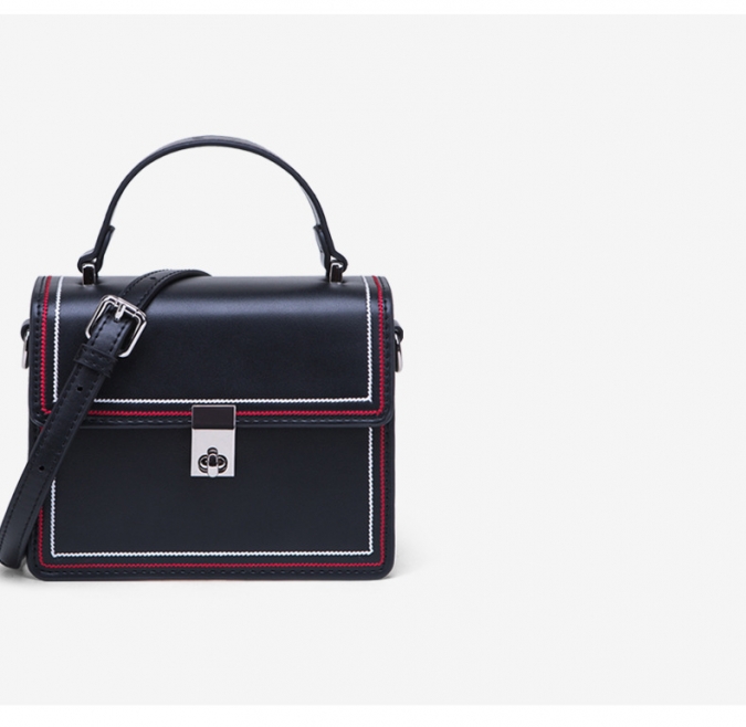 Brand leather crossbody bag  elegance Flap  handbag 