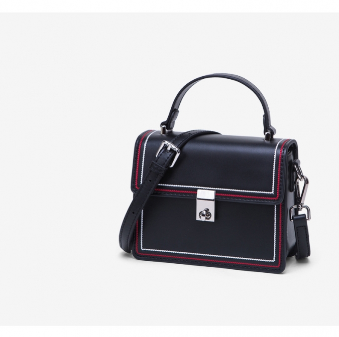 Brand leather crossbody bag  elegance Flap  handbag 