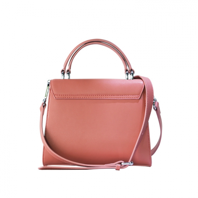 Small Pink Women's PU Leather Cute Shoulder Bags 