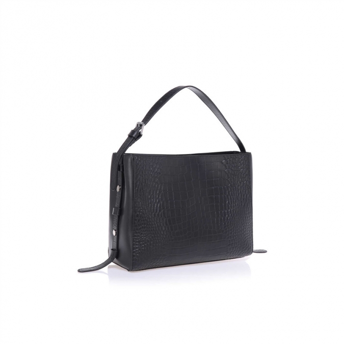 2020 Crocodile Pattern Trendy Women pu Leather Crossbody Handbag 