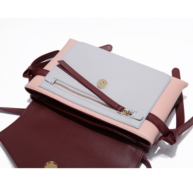 CUSTOMIZED WOMEN HIGH QUALITY SMALL SIZE PU LEATHER CROSSBODY BAGS 