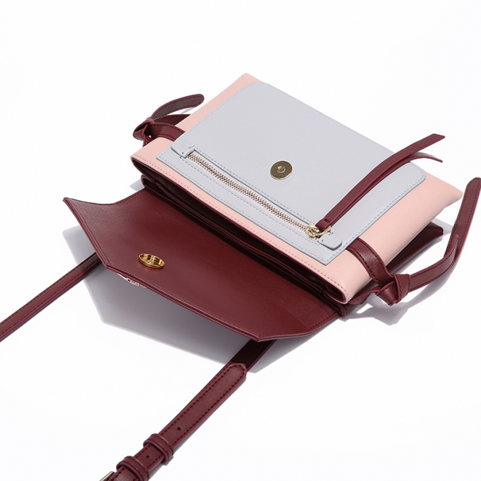 CUSTOMIZED WOMEN HIGH QUALITY SMALL SIZE PU LEATHER CROSSBODY BAGS 