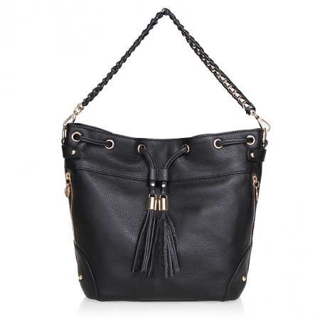 leather bucket bags