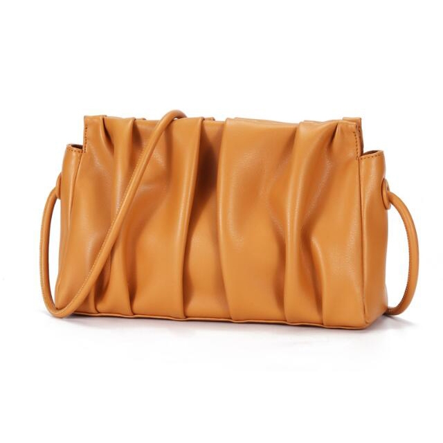 Custom soft PU leather women crossbody bag 