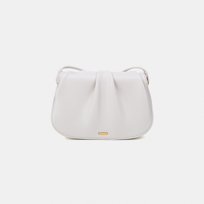 2020 Latest Ladies Soft PU Leather Cloud Shoulder Bag Custom Logo Crossbody Bag 