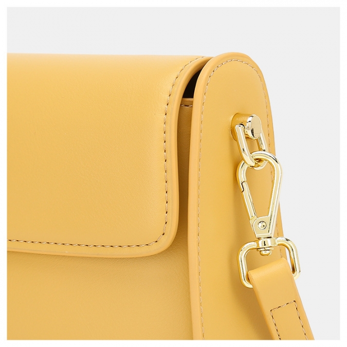 Famous Designer Smooth Leather Girls Custom Color Shoulder Armpit Bag 