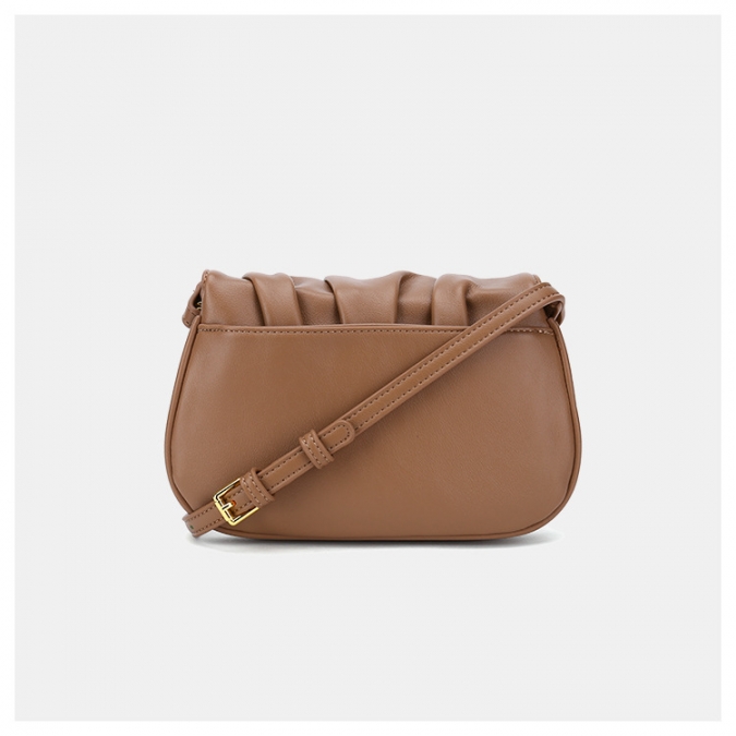 2020 Latest Ladies Soft PU Leather Cloud Shoulder Bag Custom Logo Crossbody Bag 