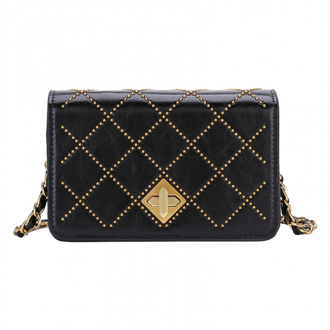  Clutch Small Crossbody Shoulder Bag with Chain Strap Leather