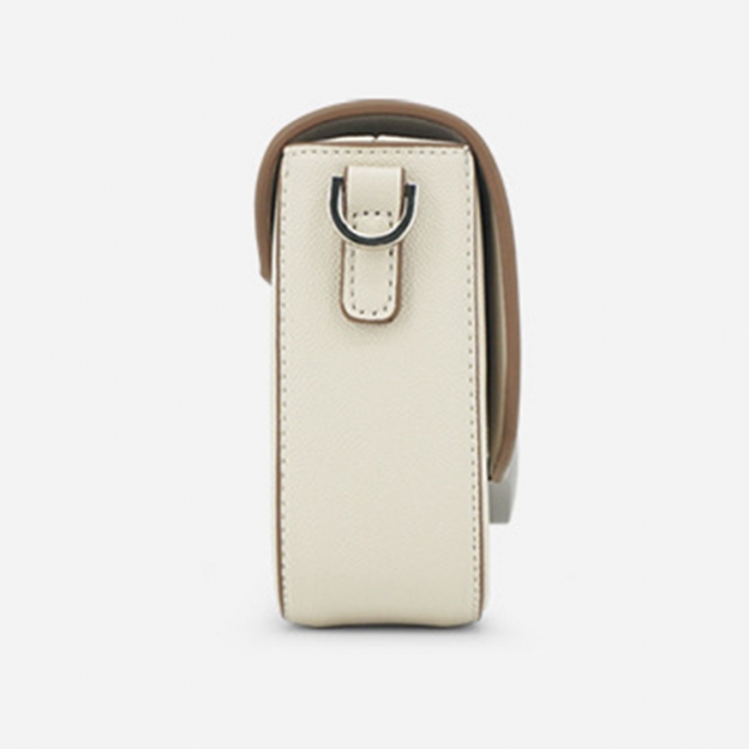 Custom high fashion pu leather small square acylic chain should bag 