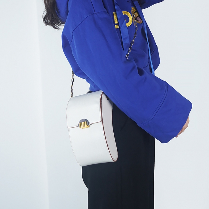 Korean Fashion Lizard Pattern Mobile Phone Bag  chain shoulder bag 
