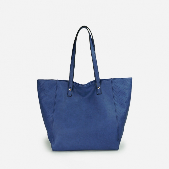 Professional Casual Tote Bag With Large Capacity Women Handbag In Fashionable Solid Color Supplier