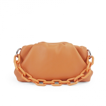 Pleated Dumpling Cloud Bag Underarm Clutch Bag  Shoulder Leather Pouch bags