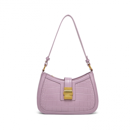 Lavendar pu vegan leather purse