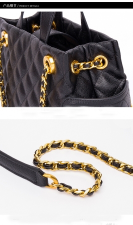 Famous Brand Long Chain Tote Shoulder Bags  Diamond Luxury Brand Designer Bag 